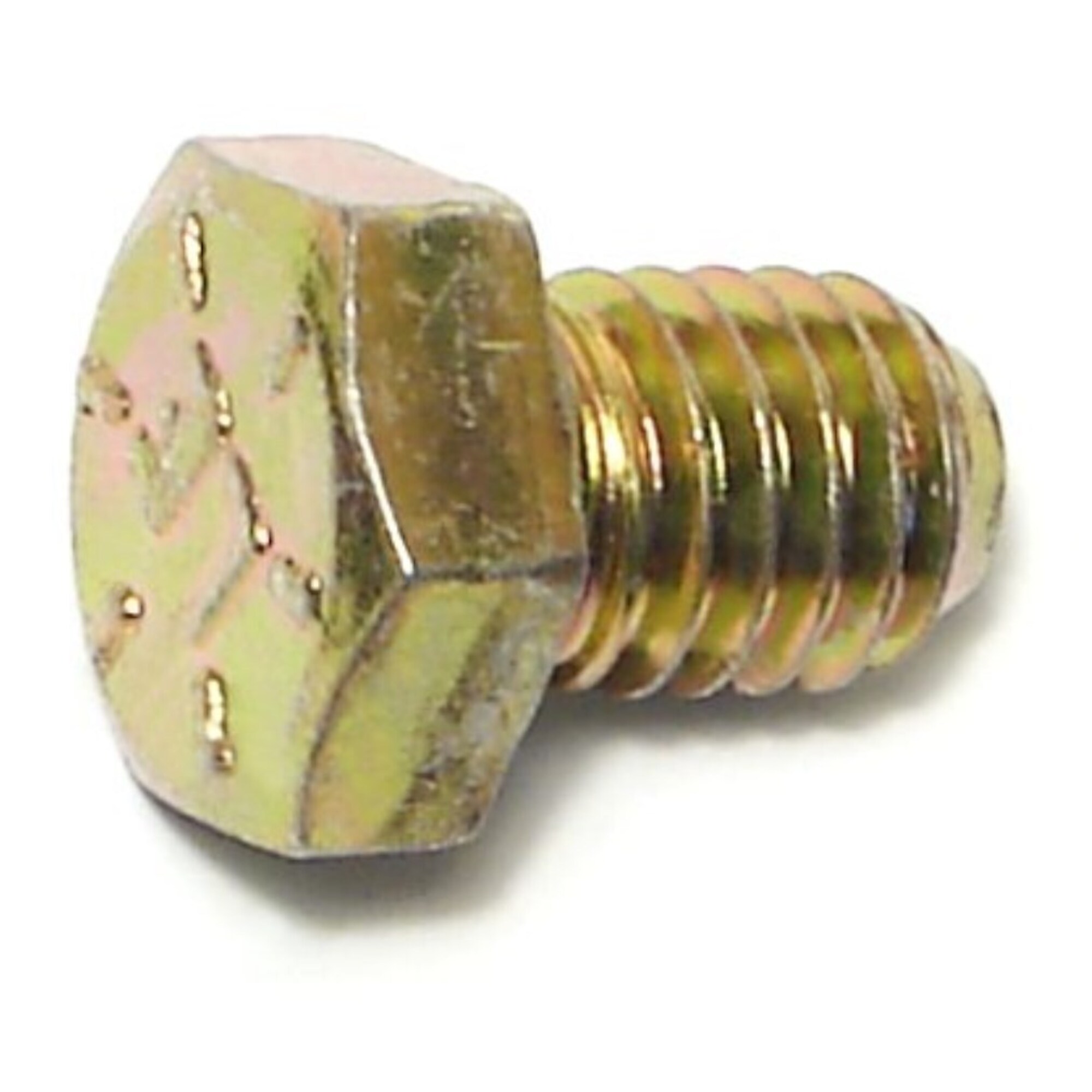 Midwest Fastener Hex Cap Screws - 3/8in.-16 x 1/2in., Grade 8, Zinc Plated, Coarse Thread, 50 Pcs, Model# 00691